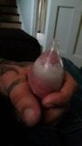 wanking in used condom snapshot 8