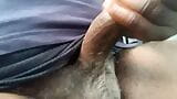 Black Cock Gay Guy Jerking Off & Cumming With Big Load In Public,  Daddy Busting A Nut, (Shooting A Load In Car) snapshot 5