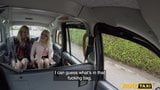 Fake Taxi He gets a rimjob from two tongues at the same time snapshot 3