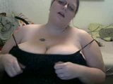 Big Natural Titted BBW orgasms on cam snapshot 6