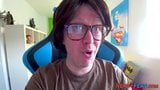 Yorkshire nerd bangs and facializes snapshot 1