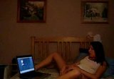 Girl Films Herself Masturbating to Porn snapshot 6