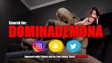 Femdom BDSM chevauchant une énorme bite monstrueuse, humiliation snapshot 1