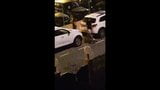 Woman strips and pisses in the street at 4am snapshot 9