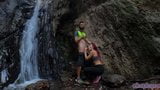 Public Sex In A Waterfall snapshot 3