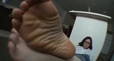 Amber's Huge Thick Wrinkled BBW Meaty Soles snapshot 13