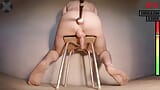 ANAL ORGASM IS INEVITABLE ON THIS CHAIR - prostate milking machine snapshot 13