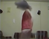 Zuhause Amateur-Film von Mädchen tanzen, sie braucht etwas Luvin snapshot 5