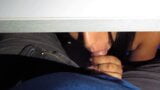 blowjob under the table with the secretary in the office snapshot 1