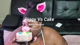 Ssbbw Feedee Piggy vs Cake snapshot 1