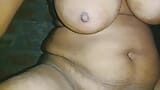 indian village wife hard boobs pressing and masturbation snapshot 6