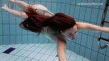 Tight pussy babe Salaka Ribkina underwater snapshot 6