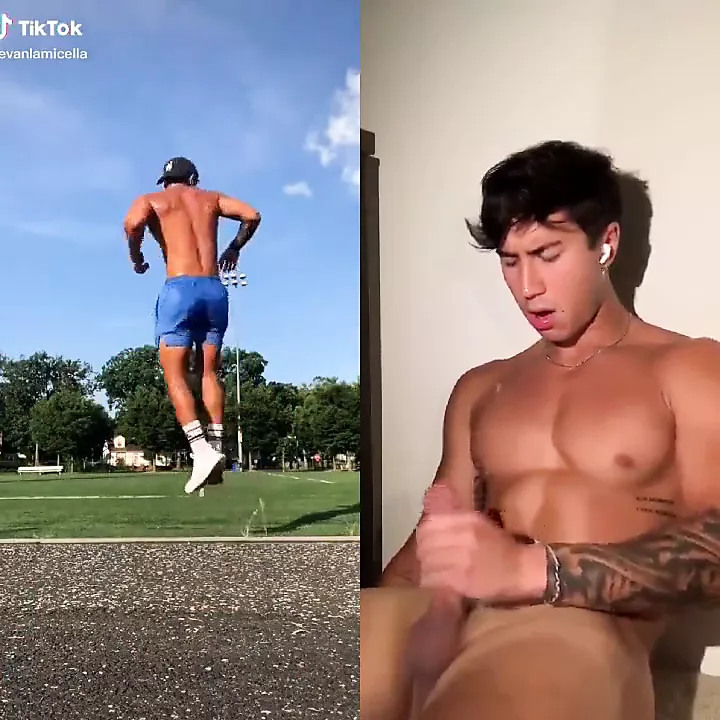 Tiktoker jerking off