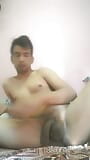 Asian boy masturbating snapshot 5