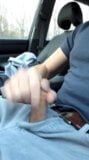 Public Male Masturbation in the car. I jerk-off in my grey corduroy pants, very verbal here, turn up the volume snapshot 7