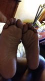 Ebony thot feet snapshot 2