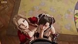 Tifa x aerith có ba người blowjob snapshot 12