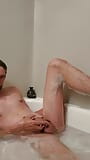 In the bath wanting a daddy to get my back. snapshot 7