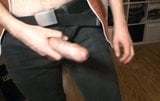 Dude strokinh massive big thick cock and balls uncut cock snapshot 2