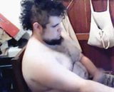 Chubby cub wanking and cumming snapshot 3