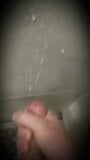 Jerking off in Bathroom - Messy Cumshot - Cumshower snapshot 5