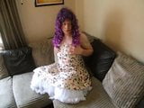 solo masturbation in sissy swing dress snapshot 1