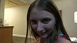 Vakantie en reis met Macy Meadows rondhangend en pijpbeurt pov snapshot 13