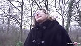 Cercetașă germană - matură mare și frumoasă Kathy Deep cu țâțe naturale mari este agățată pentru un futai la audiție snapshot 3