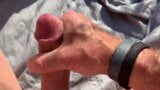 Stroking my hard cock in the field, stay tuned for more! snapshot 2