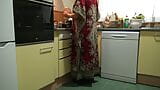 Pakistani Stepmother Creampied By Stepson In Kitchen snapshot 1