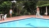 Twink latini scopano senza preservativo a bordo piscina snapshot 1