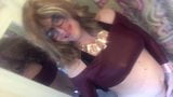 Sexy Crossdresser Masturbating snapshot 1