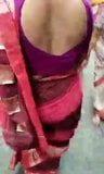 Sexy pink blouse saree indian bhabhi snapshot 3