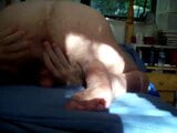 hairyartist sharing my hairy hole with you on a sunny morning snapshot 15