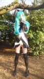 Yamakaze Japanese Cosplay Public Masturbation snapshot 10