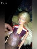 Poupée Barbie, éjaculation faciale 01 snapshot 7