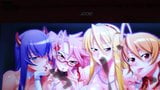 Highschool of the dead girls - cum homenaje snapshot 10