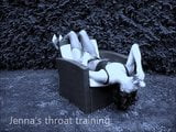 Jenna's throat training snapshot 1