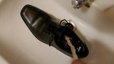 Piss in men's dress shoe snapshot 4