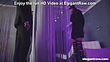 Blindfolded Mariska X gets Kinky Double Penetration at ElegantRAW snapshot 2