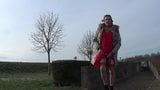 transgender travesti sounding urethral  lingerie outdoors 32 snapshot 7