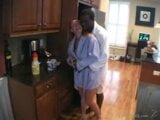 Redhead Milf Mann Kitchen BBC Fuck snapshot 2