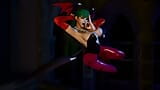 Morrigan Floats Pretty And Invites A Big Dick Into Her Mouth snapshot 4