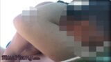 Public Risky Fuck on the Greece Beach Almost Caught Squirt and Cum in Mouth - MissCreamy snapshot 13