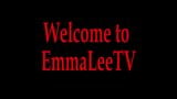 Emmaleetv003 - korte rode jurk en ondoorzichtige panty snapshot 1