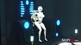 Sci-fi transerotica Hot futa shemale with huge dick fucks a sexy blonde snapshot 6