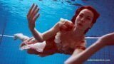 Sexy swimming Italian chick Martina snapshot 4