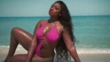 Megan thee stallion - sportowy ilustrowany strój kąpielowy 2021 snapshot 3