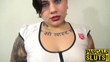 BBW with tattoos across her whole body fucked intense snapshot 1