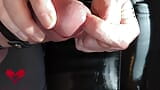 Glans and Peehole Domination with Urethral Penetration in Close up. Main View. snapshot 10